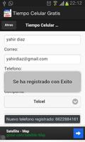 Tiempo Celular Gratis 截图 1