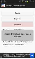 Tiempo Celular Gratis स्क्रीनशॉट 2