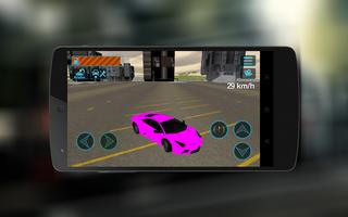 Extreme Super Car City Race 3D capture d'écran 2