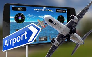 ✈️️Fly AirPlane:Flight Sim 3D captura de pantalla 3