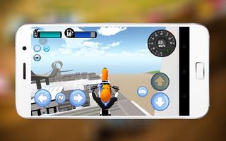 Stunt Motorbike Race Sim 3D capture d'écran 2