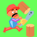 Cut Wood - slice fruit games APK