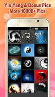 Yin Yang Wallpaper Affiche