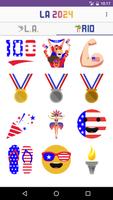 LA 2024 Emojis syot layar 2