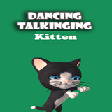 Talking dancing kitten icône