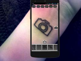 Poster camera tattoo