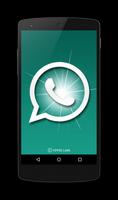 Flash for whatsApp الملصق