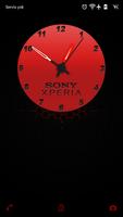 Xperia Red & Black Theme Affiche