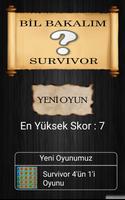 Survivor Bil Bakalım Oyunu Cartaz