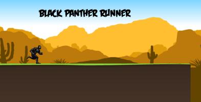 Black Panther Runner Affiche