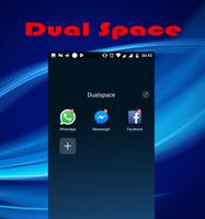 Dual Space (Multiple Space) Multiple account 2018 Cartaz