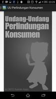 UU Perlindungan Konsumen poster