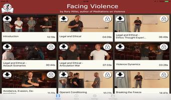 Facing Violence / Rory Miller Affiche