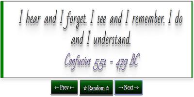 Confucius Quotes الملصق