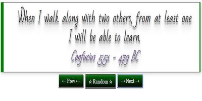 Confucius Quotes تصوير الشاشة 1