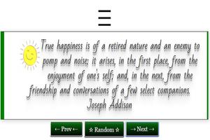Happiness Quotes. Joy in Life screenshot 3