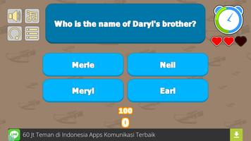 Daryl Dixon Trivia capture d'écran 1