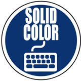 Solid Color Keyboard Themes icône