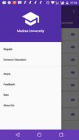 برنامه‌نما Madras University Info عکس از صفحه