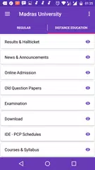 Madras University Info APK download
