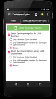 Shortcut for Enable & Disable Developer Options 포스터