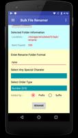 Bulk File Renamer स्क्रीनशॉट 2