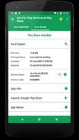 Play Services & Play store Information اسکرین شاٹ 1