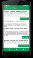 Play Services & Play store Information اسکرین شاٹ 2
