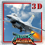 Fly F18 Jet Fighter 3D Airplane Free Game Attack icône