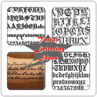 Tattoo Font and Lettering simgesi