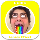 Guide Lenses for snapchat New icône
