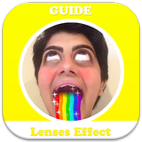 Guide Lenses for snapchat New icône