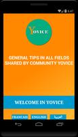Yovice: Community sharing Tips poster