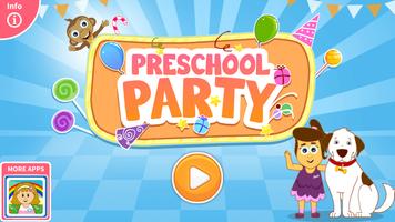HooplaKidz Preschool Party الملصق