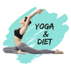 Yoga and Dite  for Weight Loss آئیکن