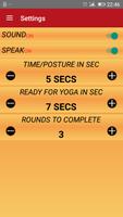 Suryanamaskar Yoga With Timer capture d'écran 1