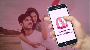 Wie man mit einem Mädchen الملصق