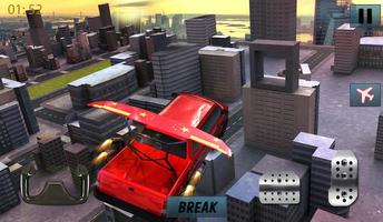 Free Limo Flying car Games скриншот 2