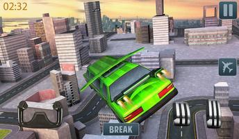 Futuristic fly Limousine game imagem de tela 1
