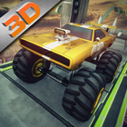 3D Monster Truck Derby Stunt Zeichen