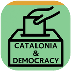 Cataluña & Democracia + icono