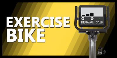 Exercice bike - Simulator Affiche