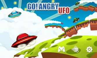 Go! Angry UFO постер