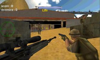 Sniper Desert Assassin imagem de tela 1