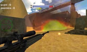 Sniper Desert Assassin اسکرین شاٹ 2