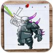 How to Draw and Colour Clash Of Clans