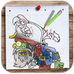 How to Draw and Colour Plants vs Zombies