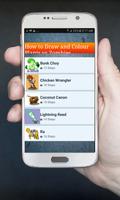 How to Draw and Colour Plants vs Zombies تصوير الشاشة 1