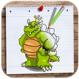 How to Draw and Colour Super Mario