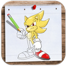 APK How to Draw and Colour Sonic